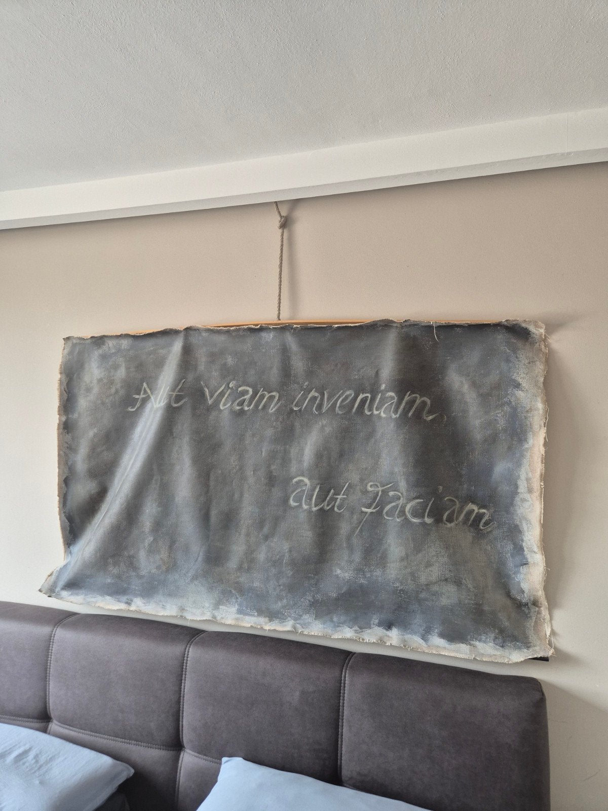schilderij stoer sober landelijk, Ophalen, Zo goed als nieuw, Bruin, Vierkant