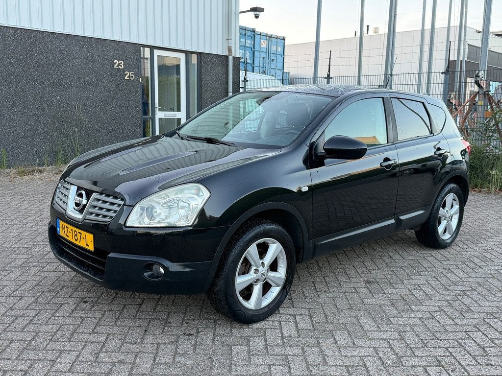 Nissan Qashqai 2.0 Tekna Panorama 2009 Leer, Auto's, Nissan, Voorwielaandrijving, Gebruikt, Zwart, Zwart
