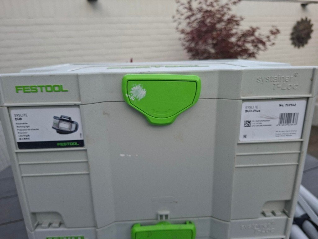 Festool Bouwlamp met statief, Ophalen, Met statief, Zo goed als nieuw, Lamp