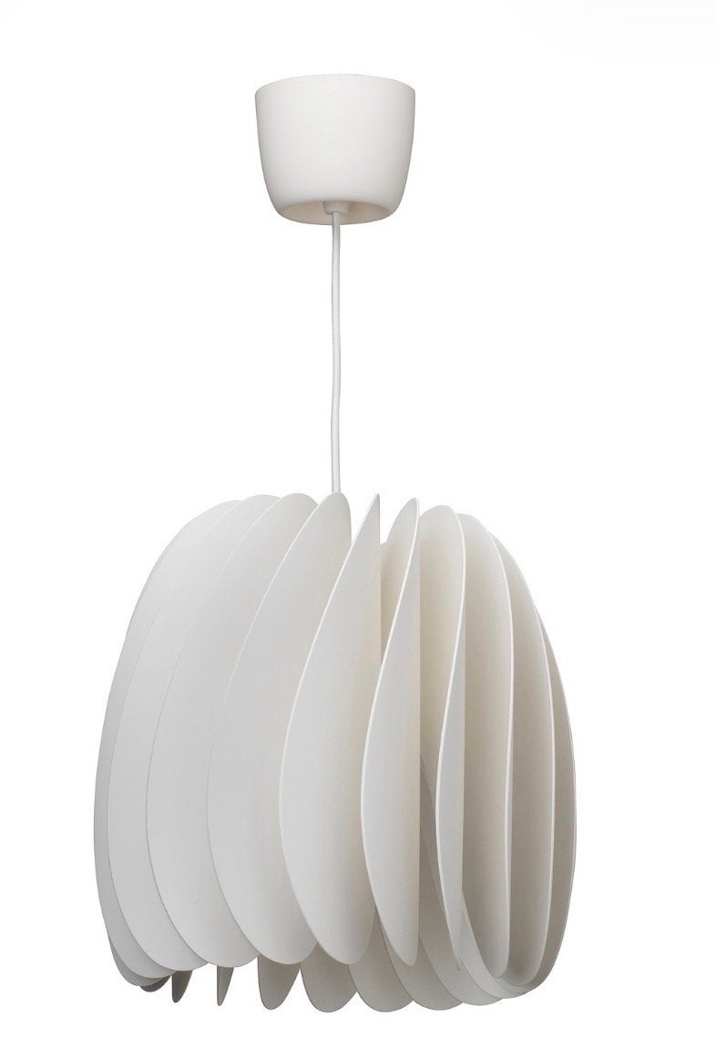 Ikea Skymningen hanglamp, Ophalen, Zo goed als nieuw, Kunststof, E27 (groot)