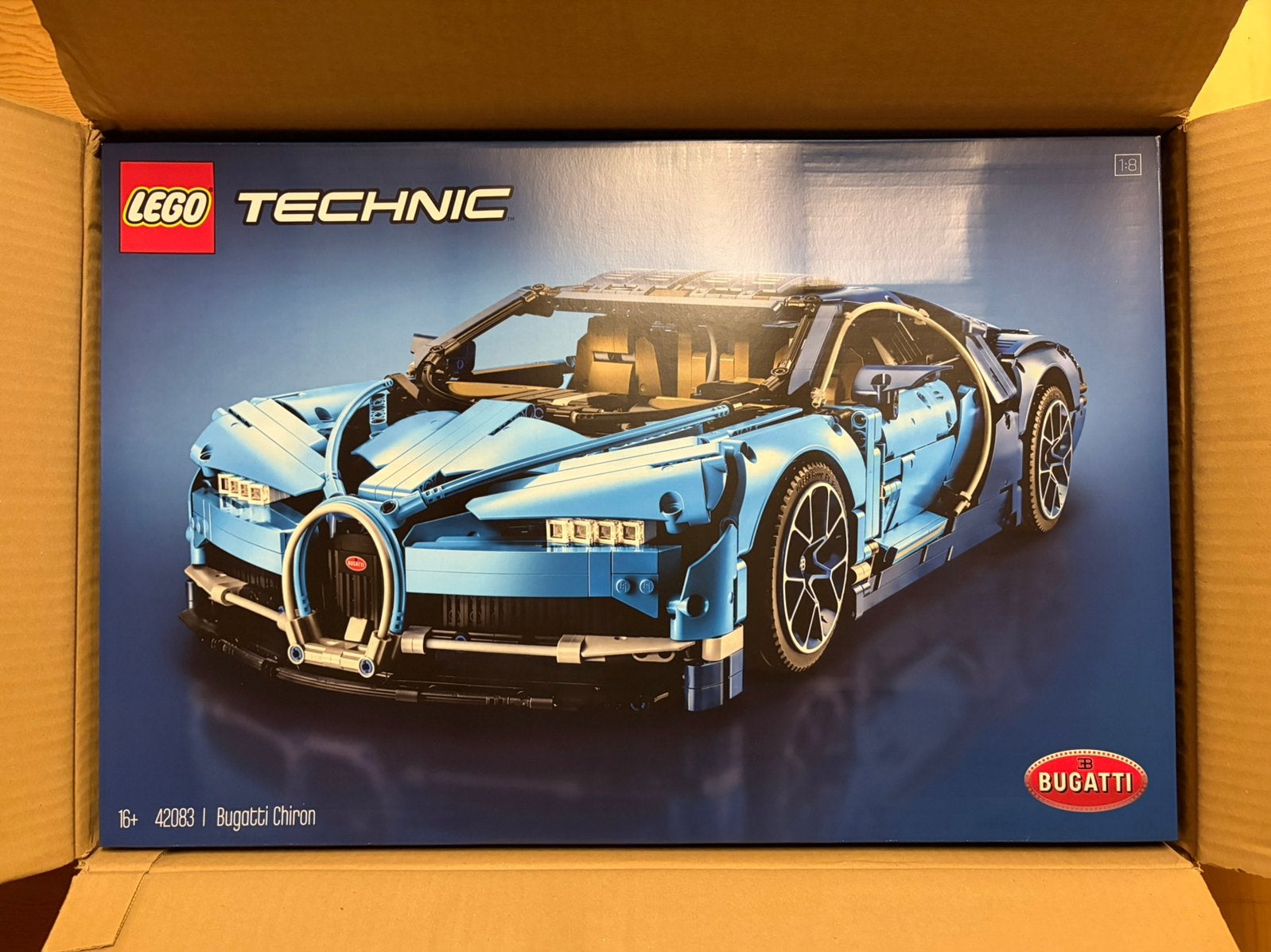 Lego Technic Bugatti Chiron 42083, Ophalen of Verzenden, Nieuw