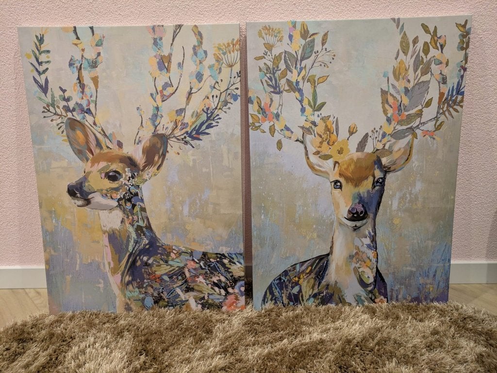 Schilderijen, Ophalen of Verzenden, Surrealisme, Dieren, Overige ondergronden