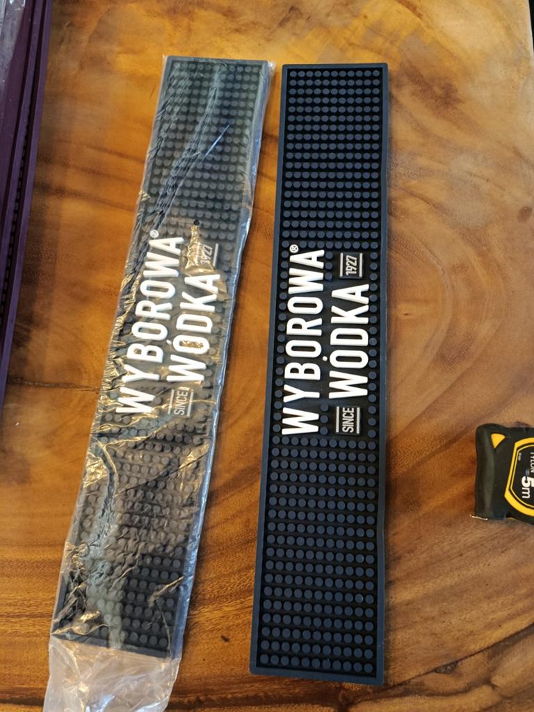 Wyborowa vodka barmat, Ophalen of Verzenden, Reclamebord