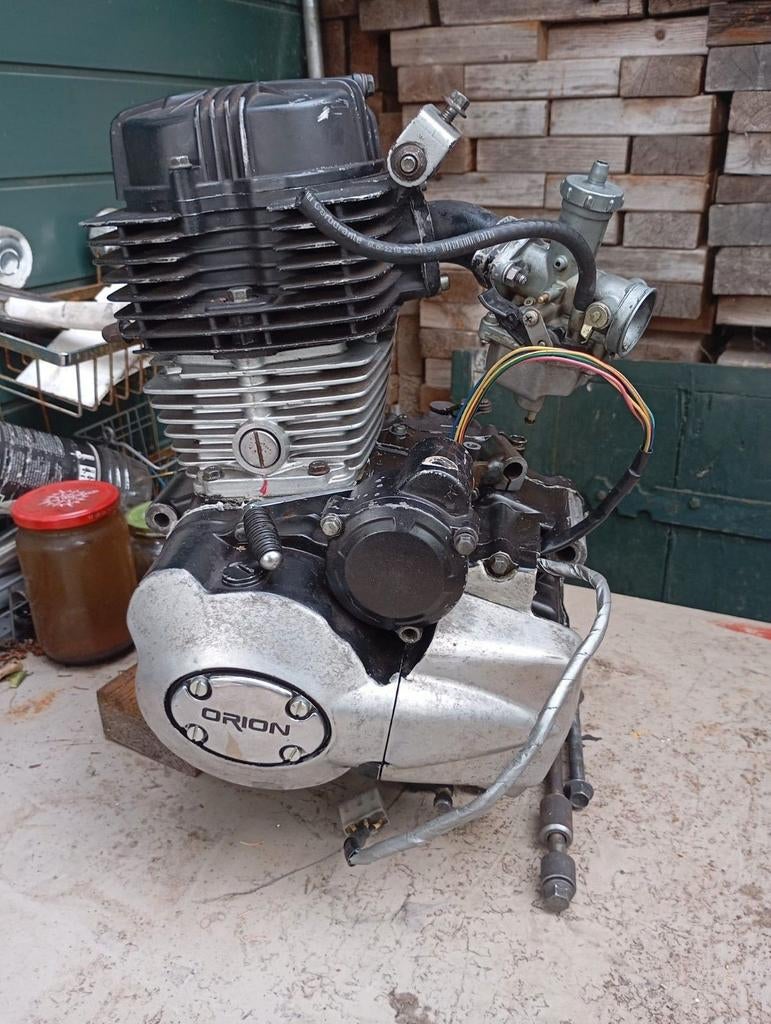 Orion 250cc motorblok, Ophalen, Gebruikt
