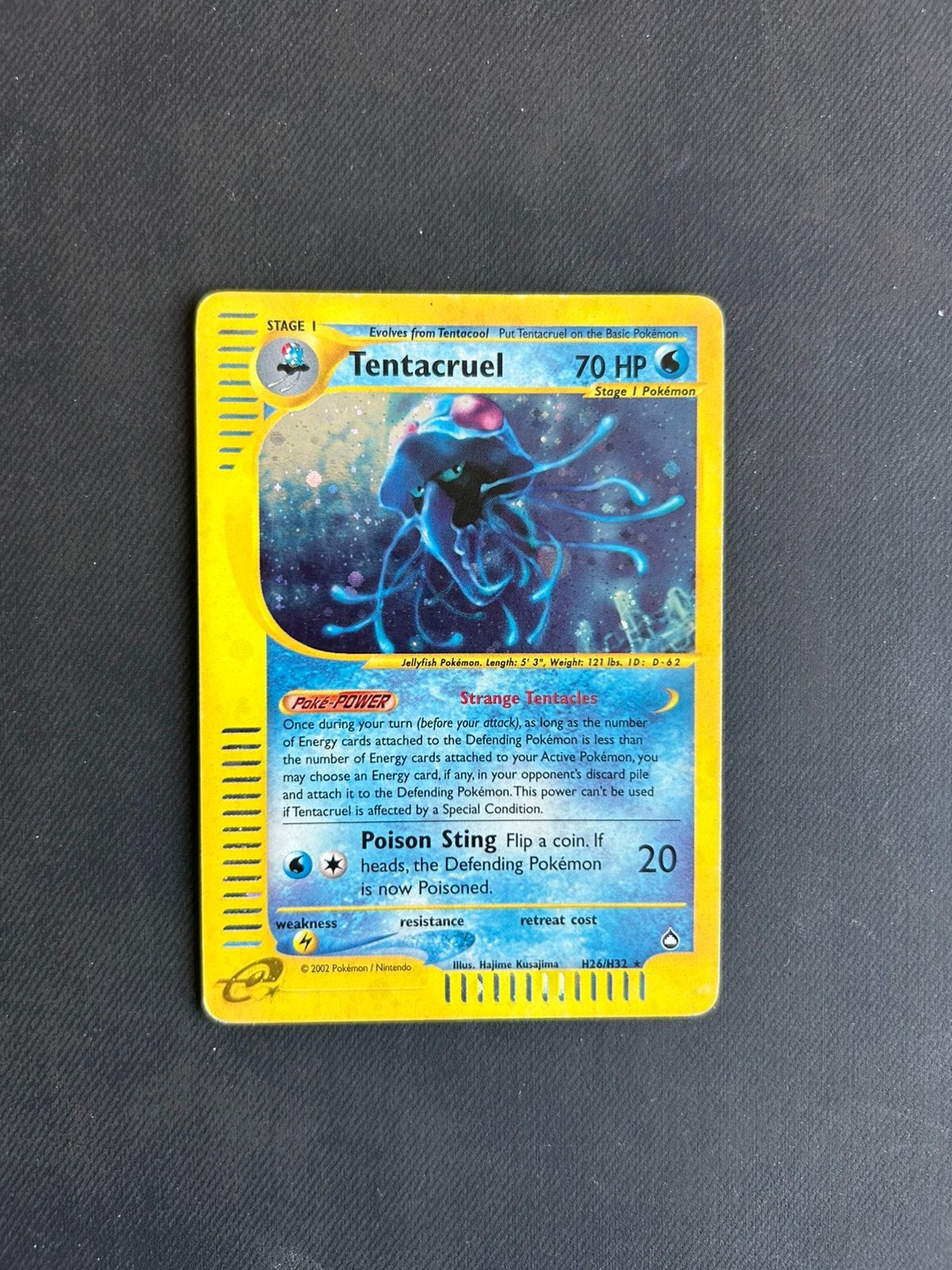 Tentacruel H26, Ophalen of Verzenden, Nieuw, Losse kaart, Foil