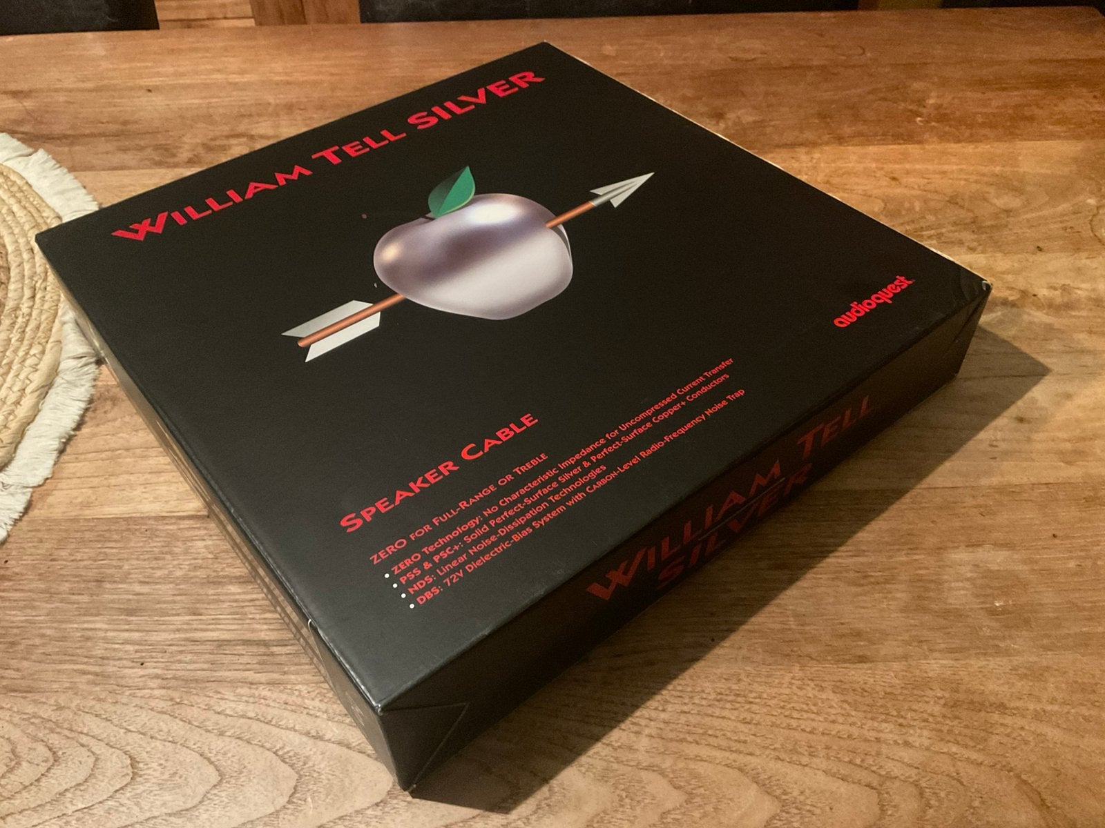 Audioquest william tell Silver, Ophalen, Zo goed als nieuw, Minder dan 2 meter, Overige kabels