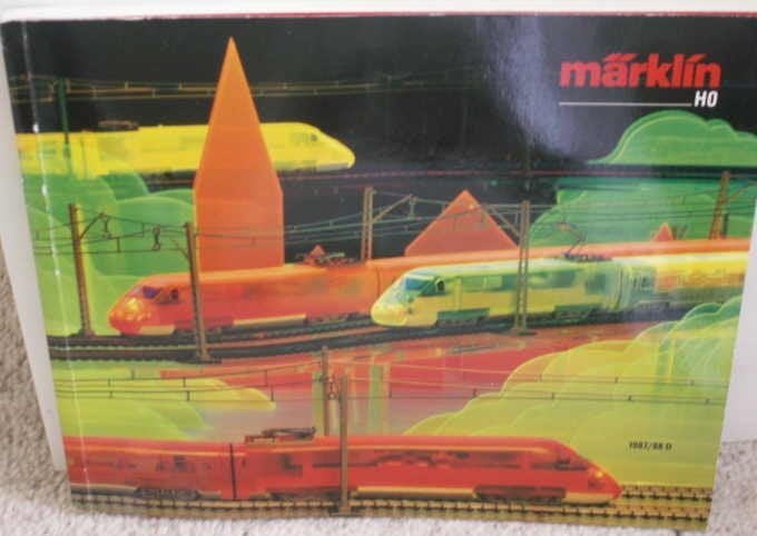 Märklin Catalogus 1987 1988, Ophalen of Verzenden, Zo goed als nieuw