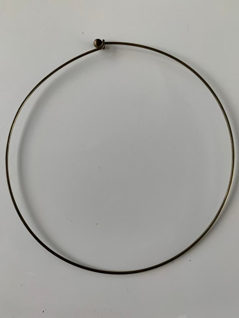 Bronzen spang, Ophalen of Verzenden, Nieuw, Bruin, Overige materialen