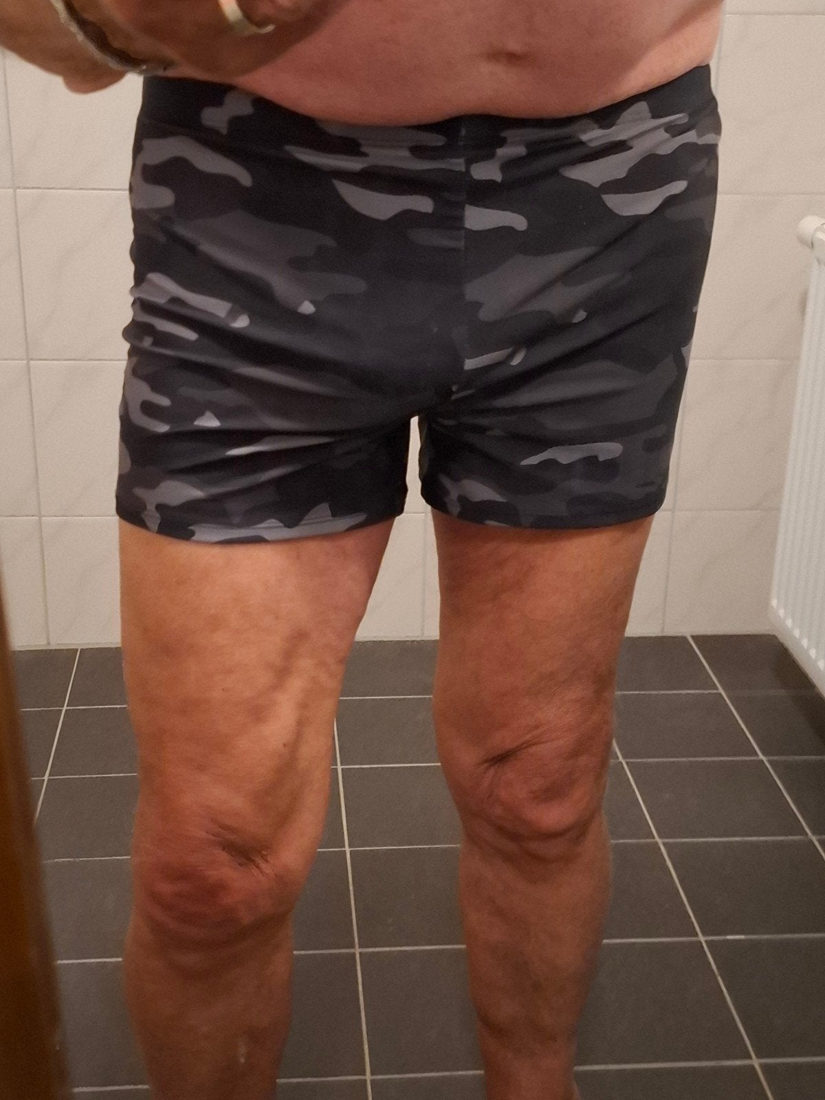 Heren zwemshort met camouflageprint, Kleding | Heren, Badmode en Zwemkleding, Maat 52/54 (L), Onbekend, Ophalen of Verzenden, Zwemshort