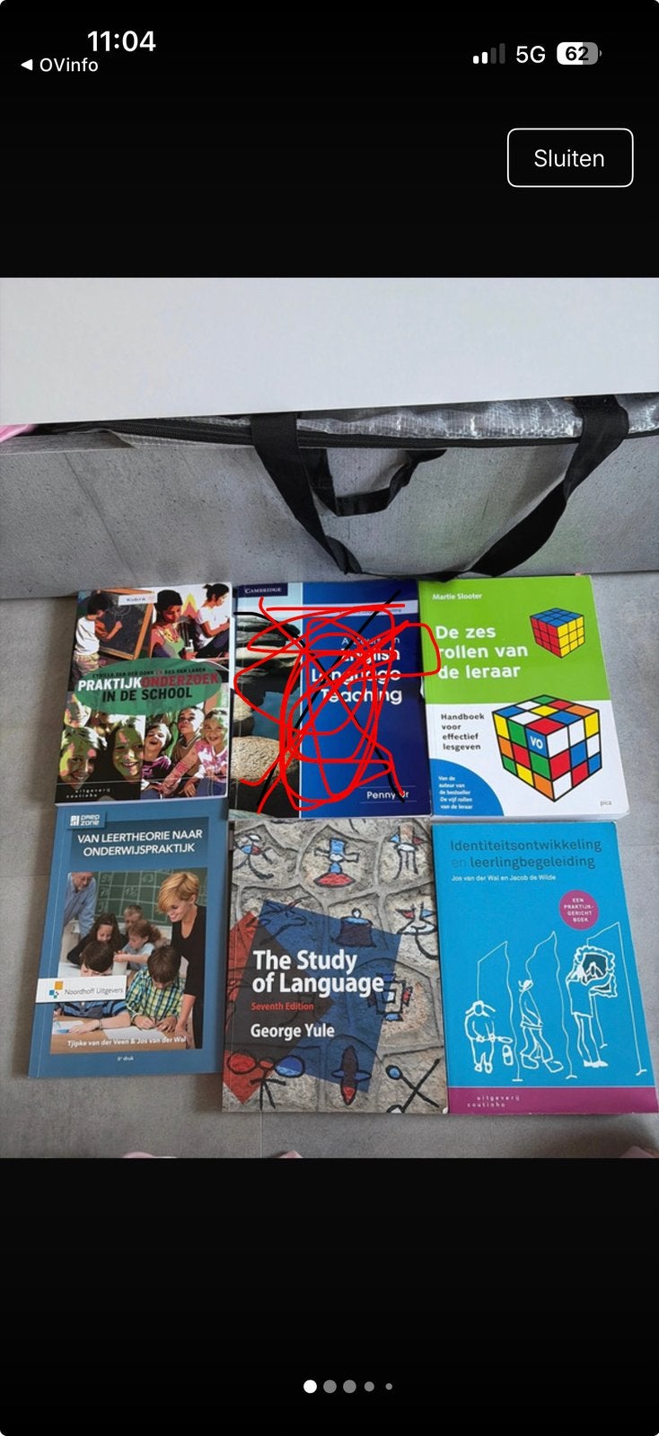 Boekenpakket lerarenopleiding + Engels, Ophalen of Verzenden, Gelezen