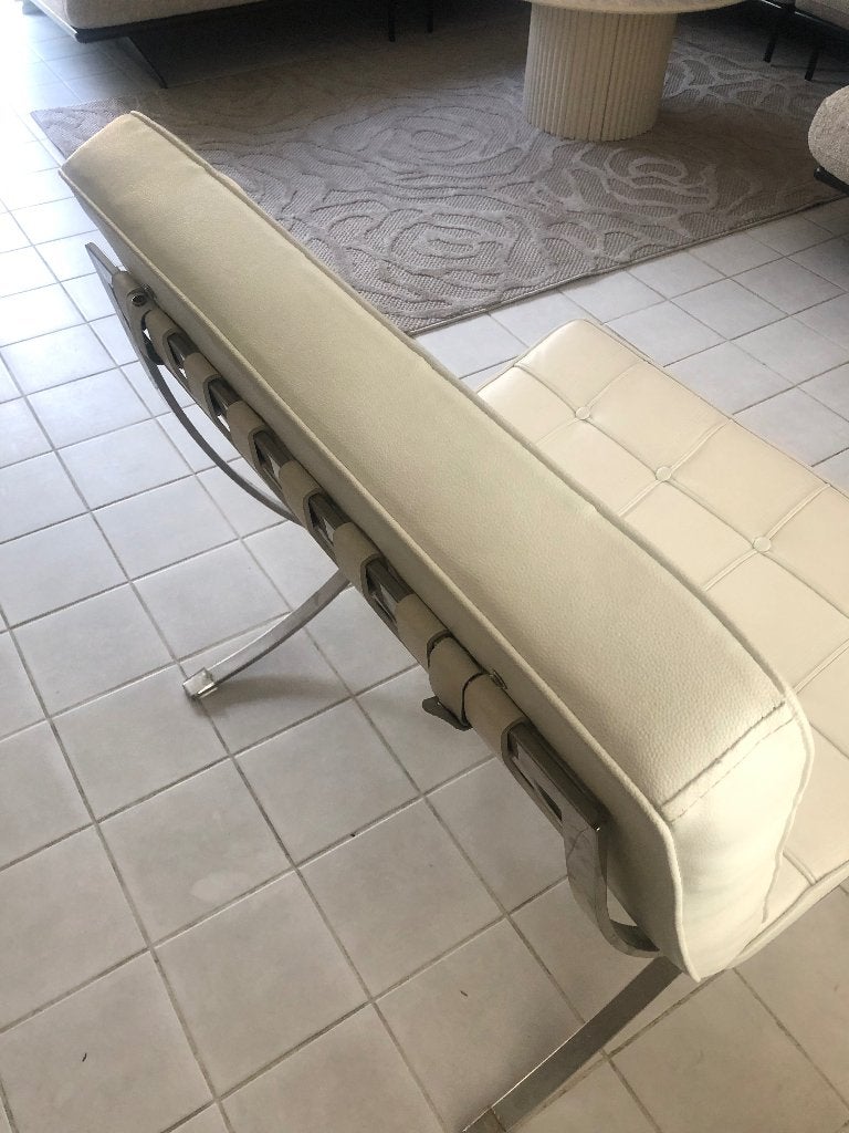 Barcelona chair, Ophalen, Zo goed als nieuw, 50 tot 75 cm, Leer