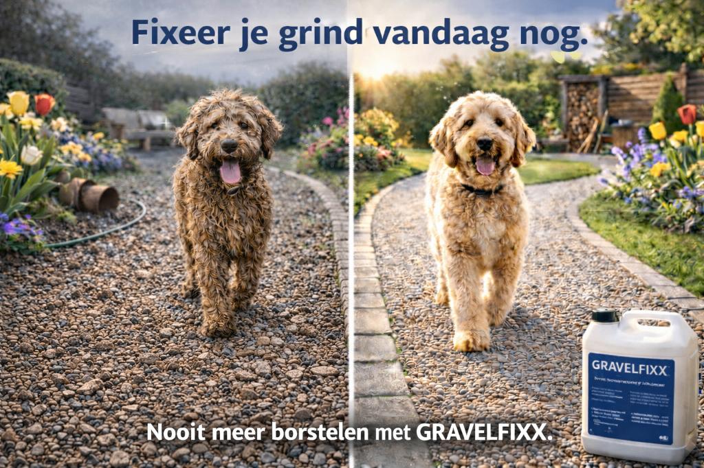 Geen los grind meer in je tuin - Lenteklaar 4 + 1 gratis