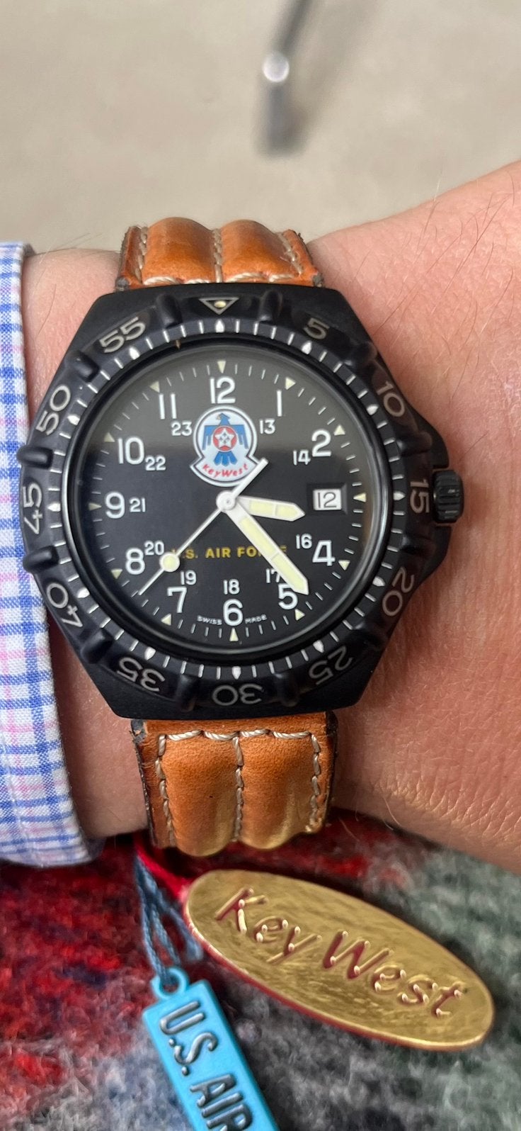 Breitling Colt Military 80210M-2 perfecte staat, Sieraden, Tassen en Uiterlijk, Horloges | Heren, Ophalen, Zo goed als nieuw, Breitling