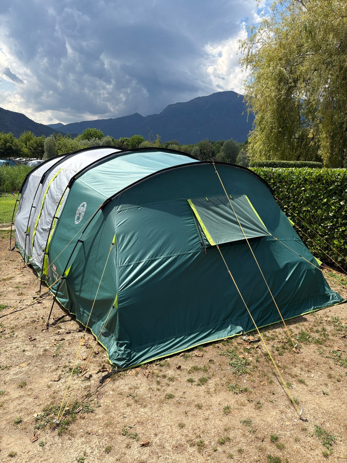 Coleman Pinto Mountain 5 Plus tunneltent, Ophalen of Verzenden, Zo goed als nieuw, Tot en met 5