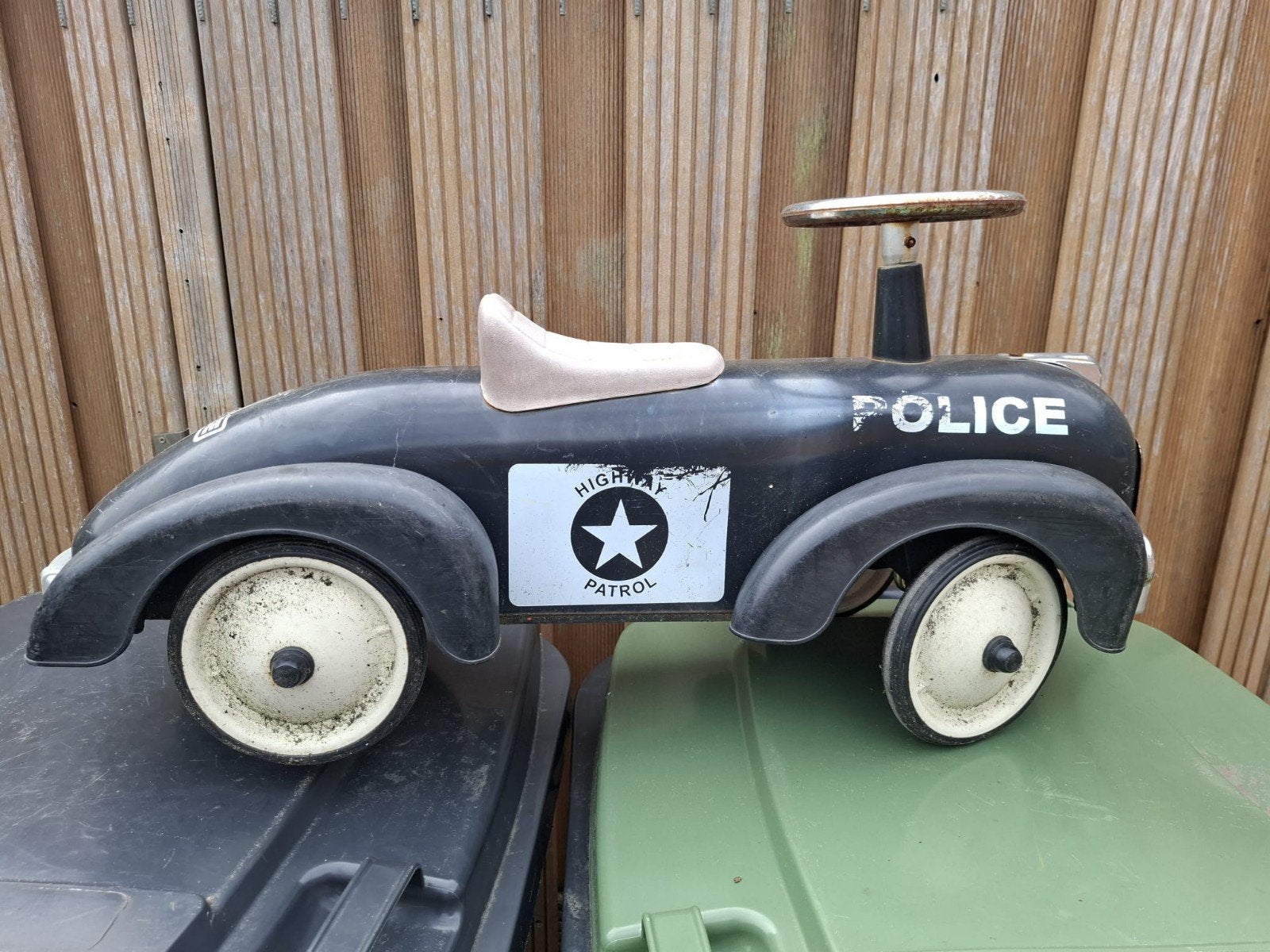Loopwagen peuter, Ophalen