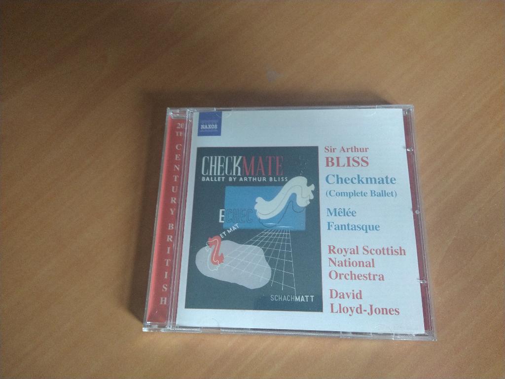 CD Arthur Bliss. Checkmate (Complete Ballet), Ophalen of Verzenden, Classicisme, Zo goed als nieuw, Kamermuziek