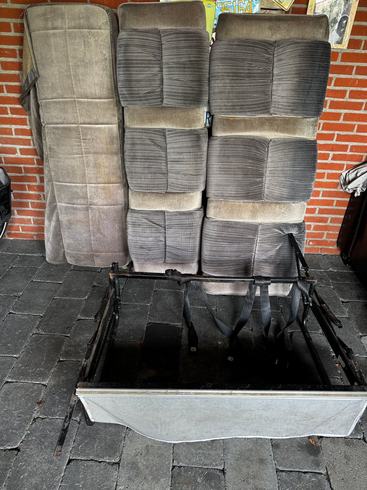 Chevy van G20 Bed bank ., Caravans en Kamperen, Ophalen of Verzenden, Gebruikt