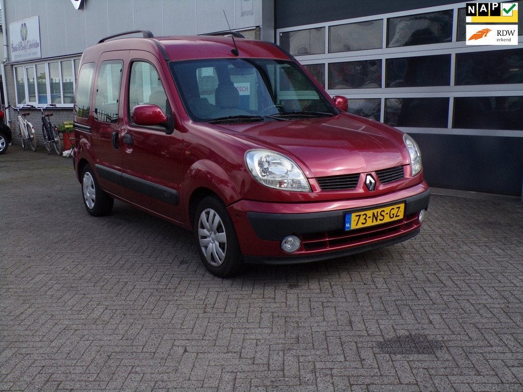 Renault Kangoo 1.6-16V Privilège, Stof, Gebruikt, 1095 kg, 49 €/maand