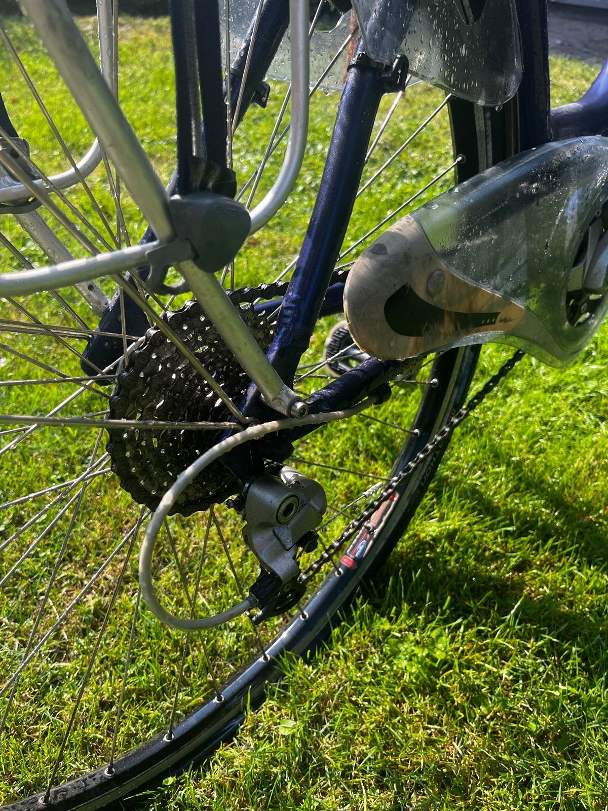 Gazelle Lausanne damesfiets met versnellingen, Ophalen, Velgrem, Gazelle, 53 tot 56 cm