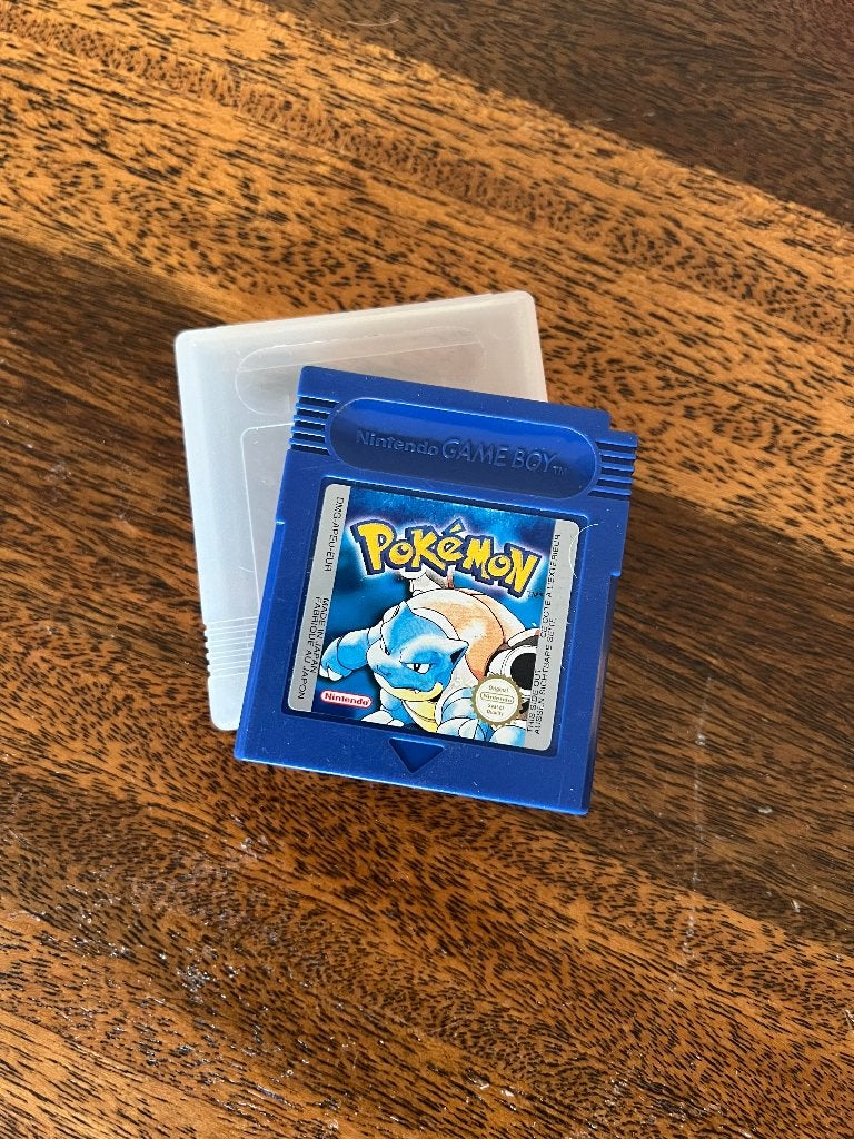 Pokemon Blue Gameboy, Avontuur en Actie, 1 speler, Ophalen of Verzenden, Zo goed als nieuw