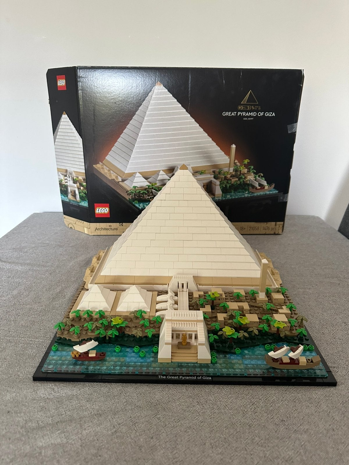 LEGO 21058 Grote Piramide van Gizeh, Ophalen, Zo goed als nieuw