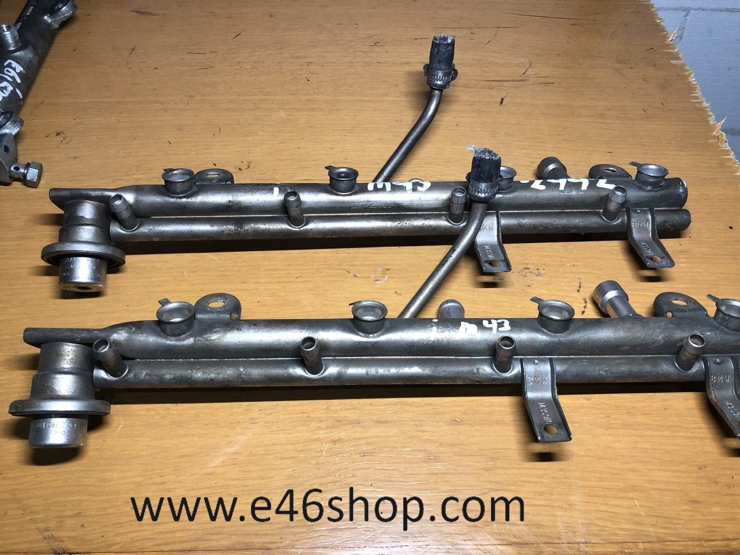 BRANDSTOFRAIL BMW E46 318i M43 4 CILINDER BENZINE MOTOR, Gebruikt, -, -, Ophalen of Verzenden