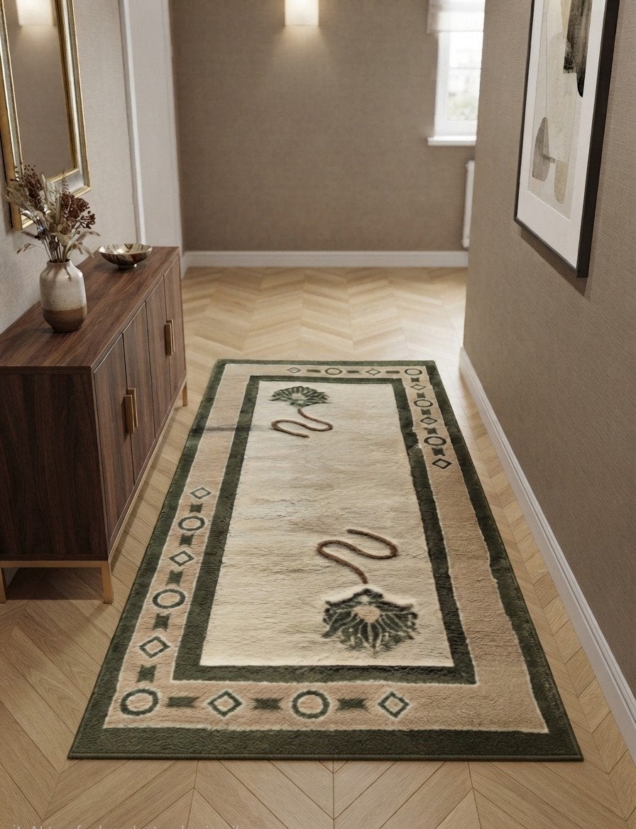 Twee stuks schone, nette lopers (155x79 cm), Ophalen, Groen, 50 tot 100 cm, Zo goed als nieuw