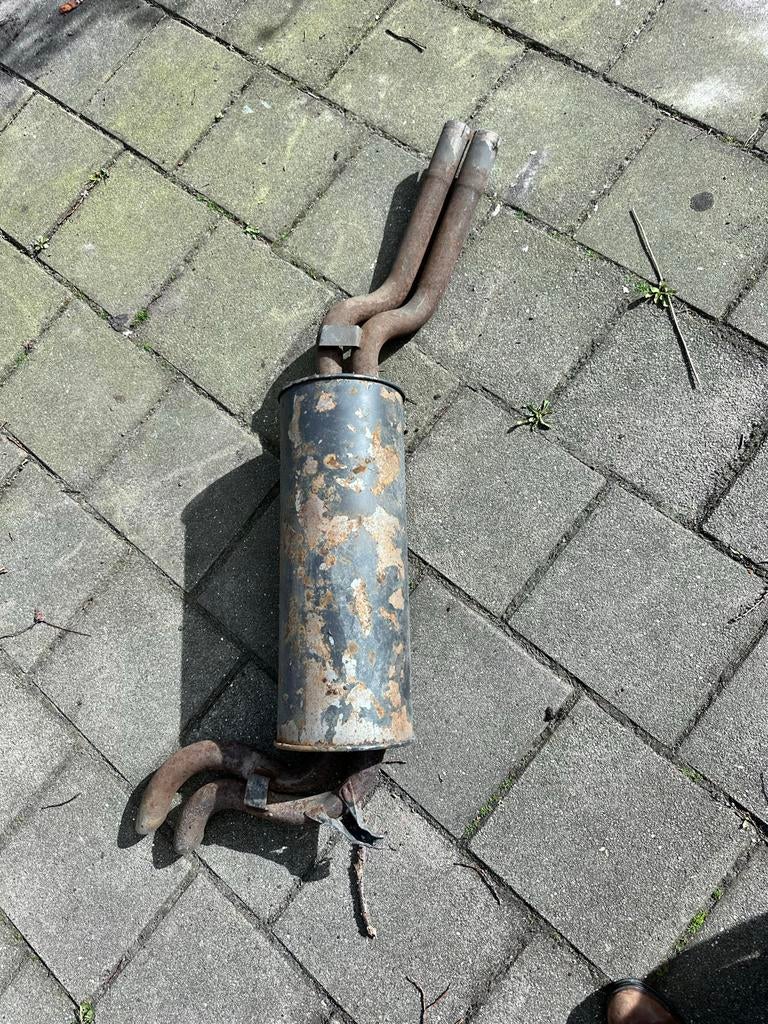 Einddemper Mercedes-Benz W126 - Gebruikt, Ophalen, Gebruikt, Mercedes-Benz