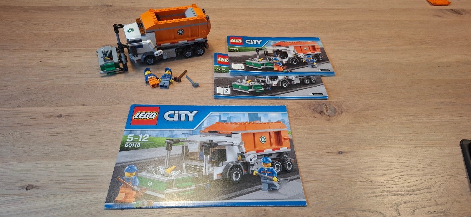 60118 Lego Vuilniswagen, Compleet, City, Lego, Ophalen of Verzenden