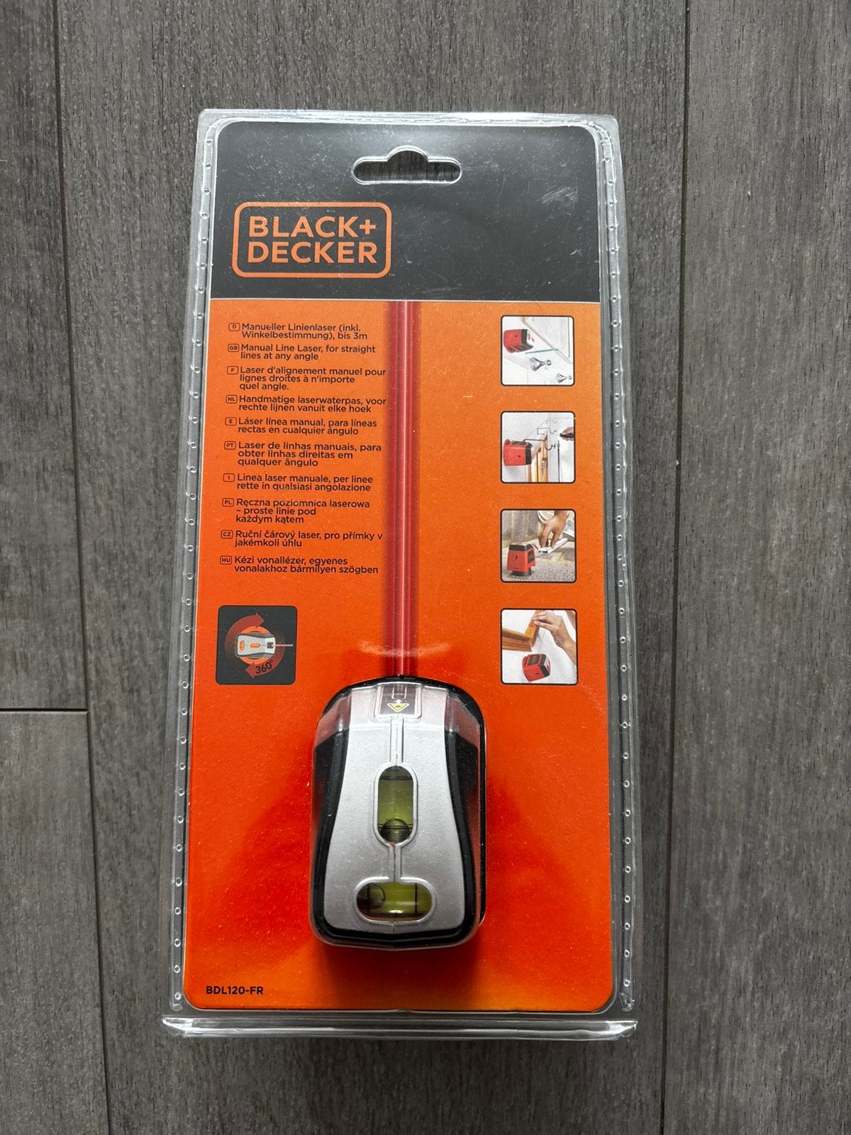 Black & decker laserwaterpas, Doe-het-zelf en Verbouw, Meetapparatuur, Ophalen of Verzenden, Nieuw