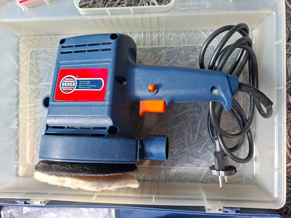 Roterende Schuur/Poets Machine RODEO EX125 230V  Nieuwstaat, Ophalen, Nieuw, Overige typen, Overige merken