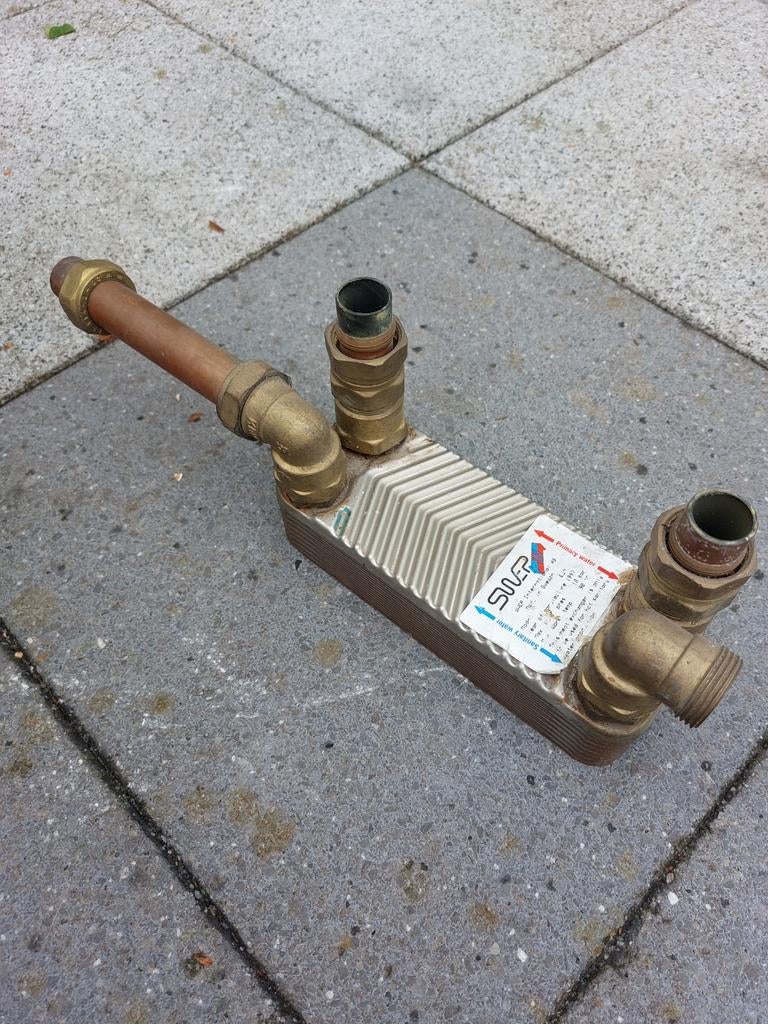 SWEP platenwisselaar E3V - 3/4" aansluiting, Gebruikt, Minder dan 30 cm, Overige typen, Minder dan 60 cm