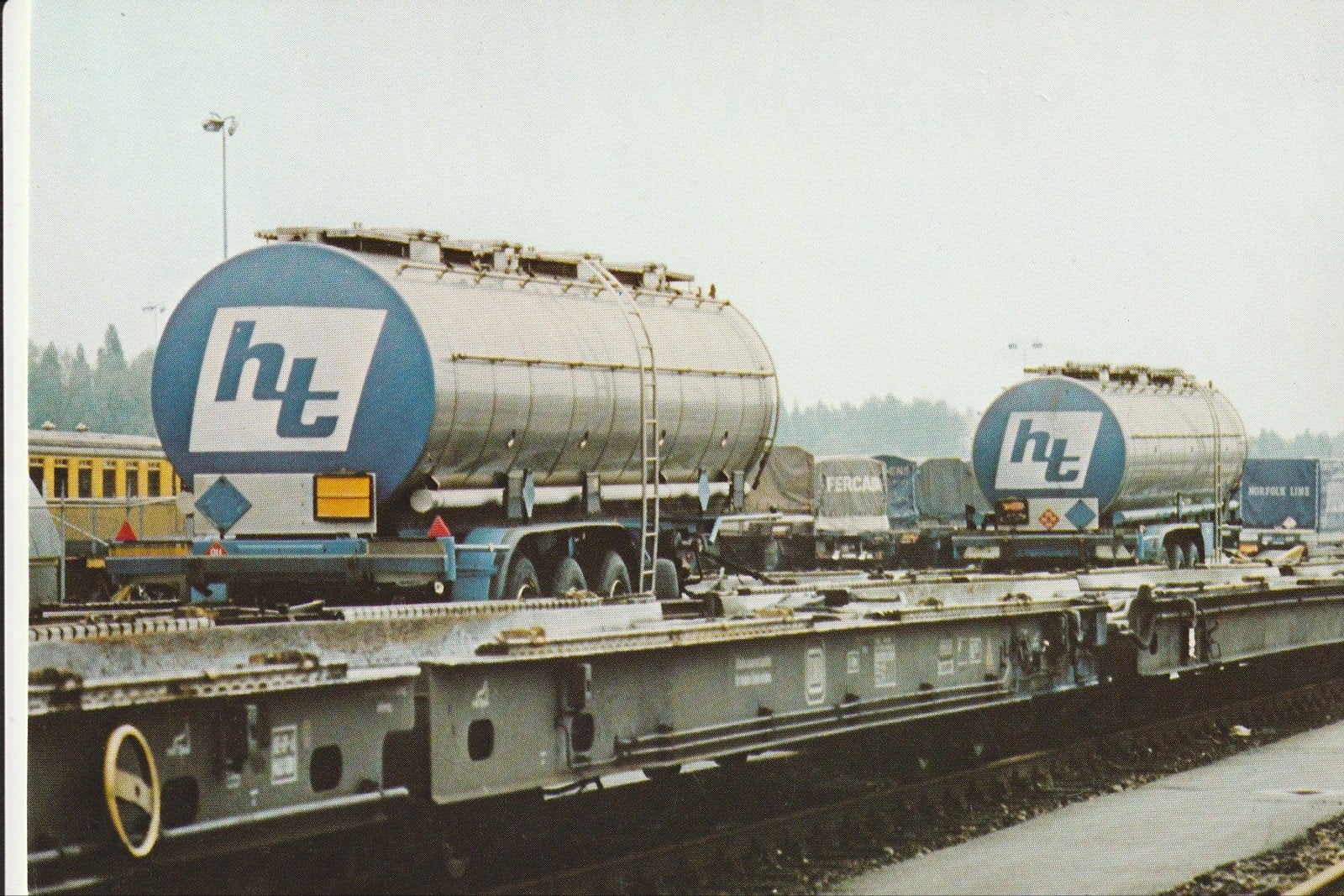 ROOSENDAAL HEIJNEN TRANSPORT RAIL ROAD TANKVERVOER OPLEGGERS, Ophalen of Verzenden, 1980 tot heden, Ongelopen, Noord-Brabant