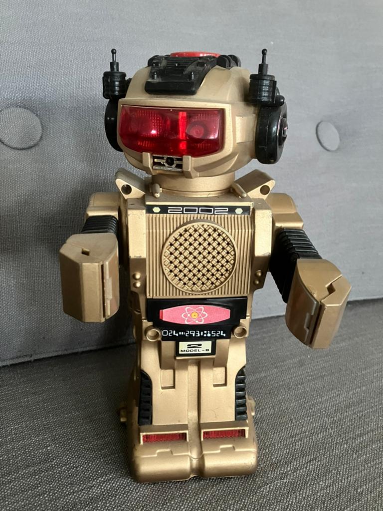 Vintage speelgoedrobot robot speelgoed, Ophalen of Verzenden, Gebruikt