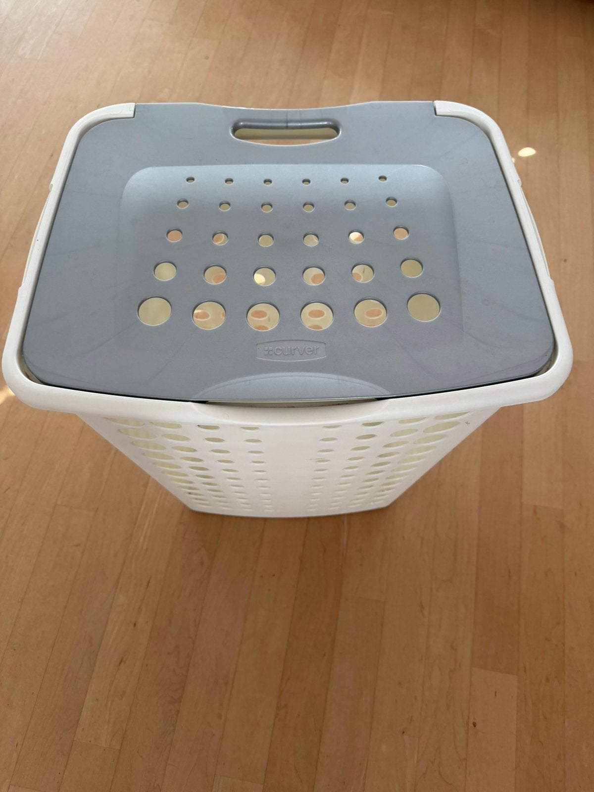 Curver wasmand, Ophalen, Zo goed als nieuw, Wit