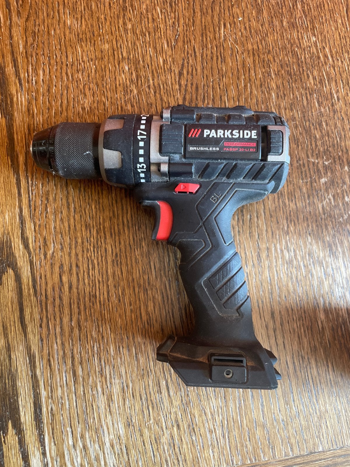 Parkside Performance Accuboormachine PABSP 20-Li B2, Variabele snelheid, Ophalen of Verzenden, Minder dan 400 watt, Zo goed als nieuw