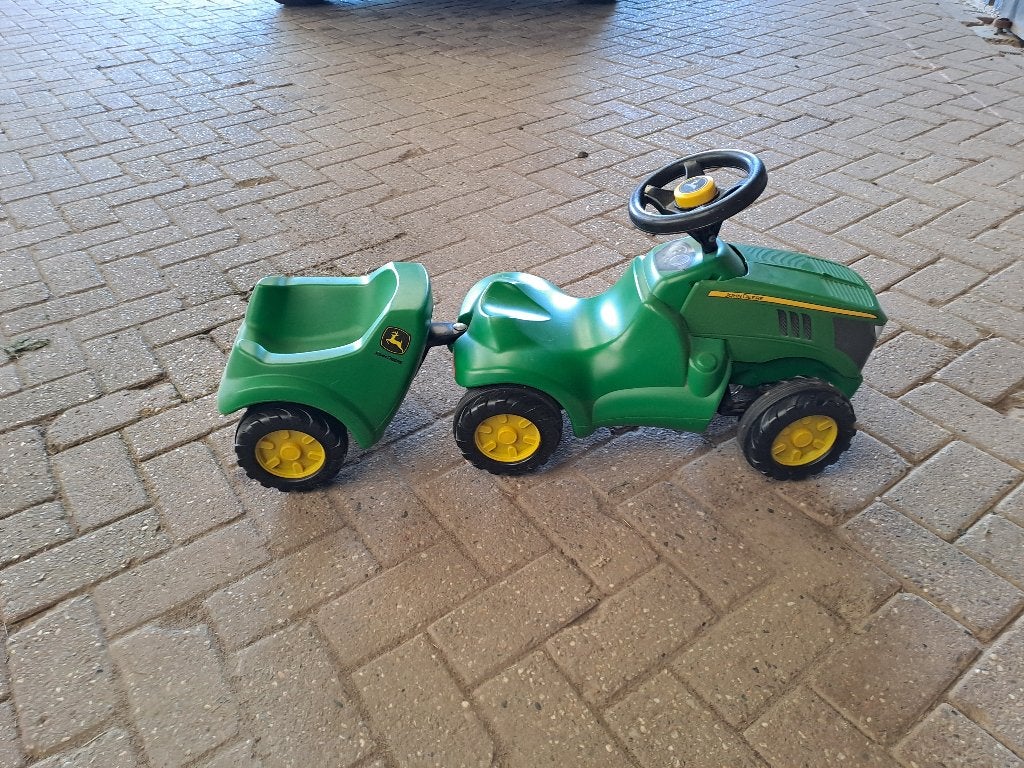 Rolly Toys John Deere Loopvoertuig met aanhanger, Ophalen of Verzenden, Gebruikt, Loopvoertuig