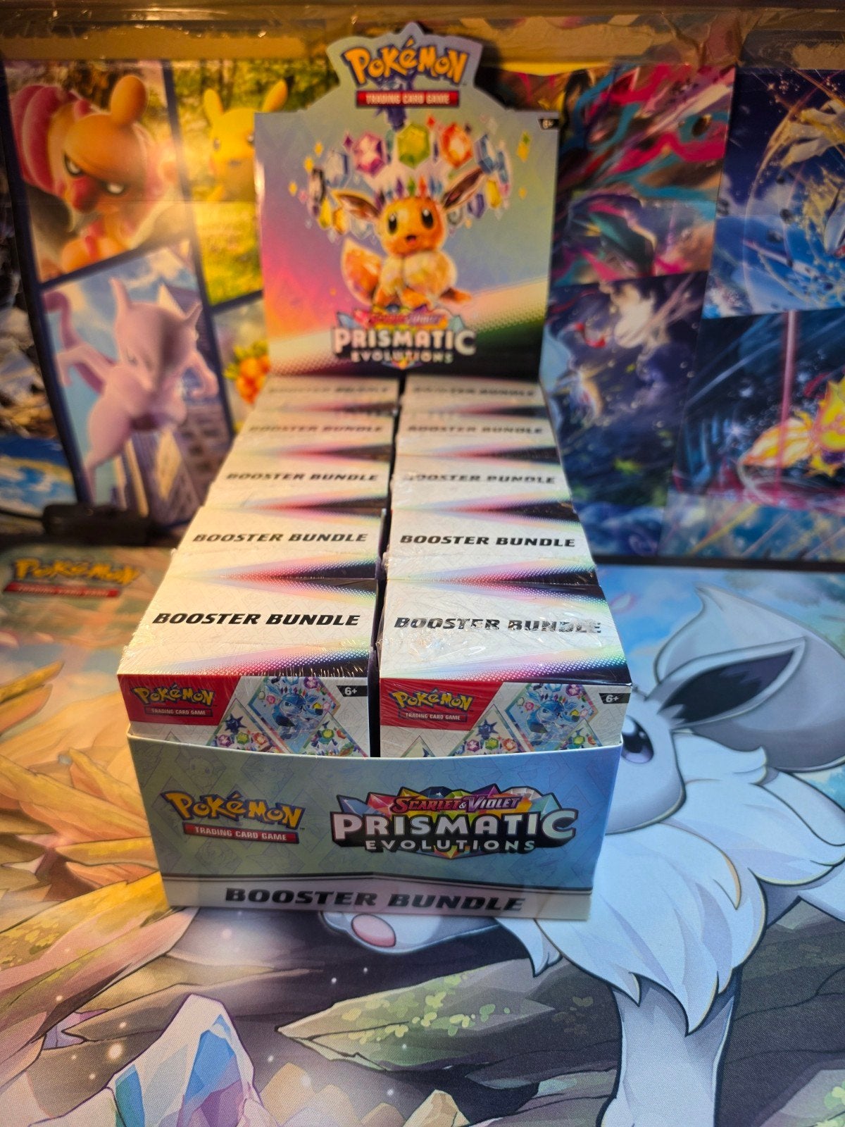 Pokemon Prismatic Evolutions Booster Bundle Display, Ophalen of Verzenden, Nieuw, Booster