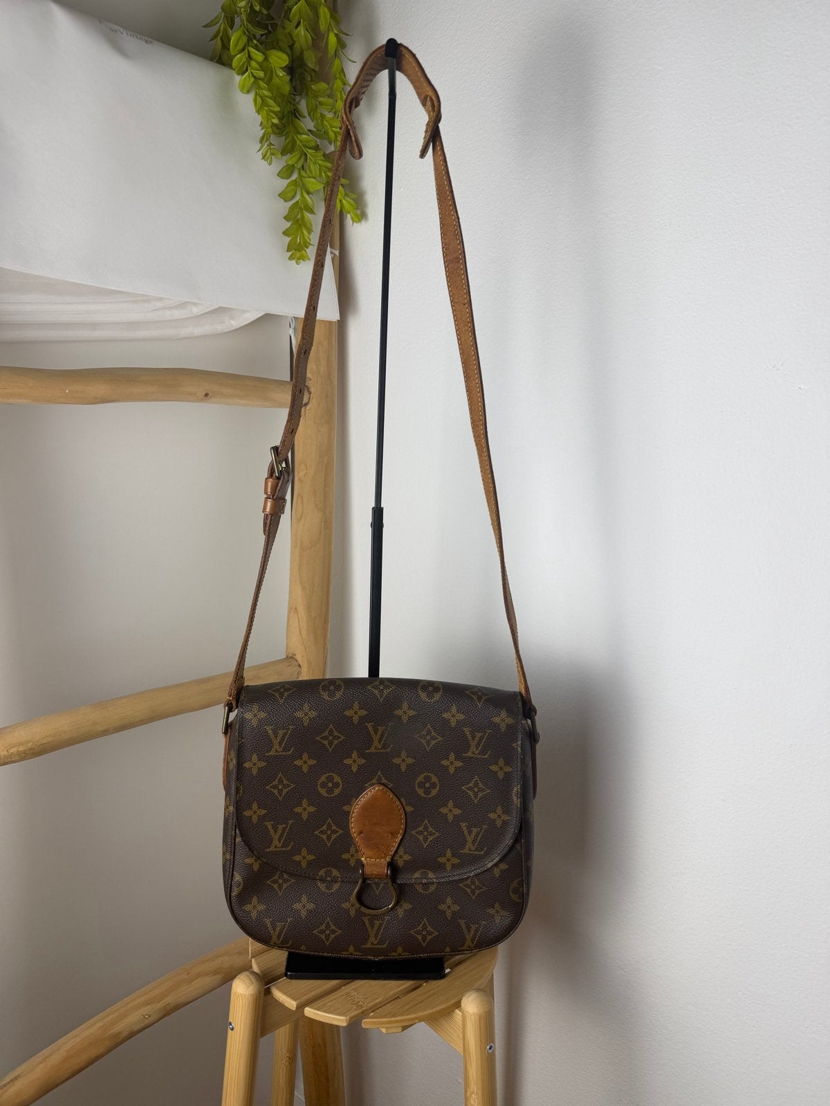 Authentieke Louis Vuitton Saint Cloud GM Monogram Schouderta, Sieraden, Tassen en Uiterlijk, Tassen | Damestassen, Gebruikt, Bruin
