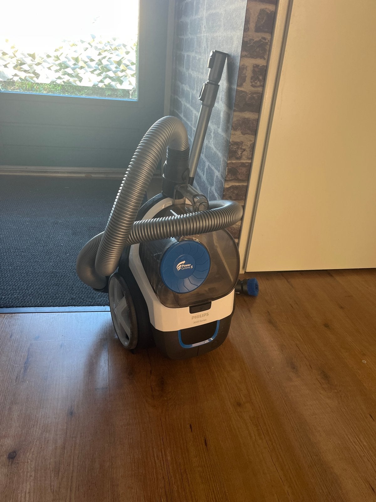 Philips PowerPro Compact Stofzuiger - Gebruikt, Witgoed en Apparatuur, Stofzuigers, Gebruikt, Philips, Ophalen of Verzenden, Sledestofzuiger