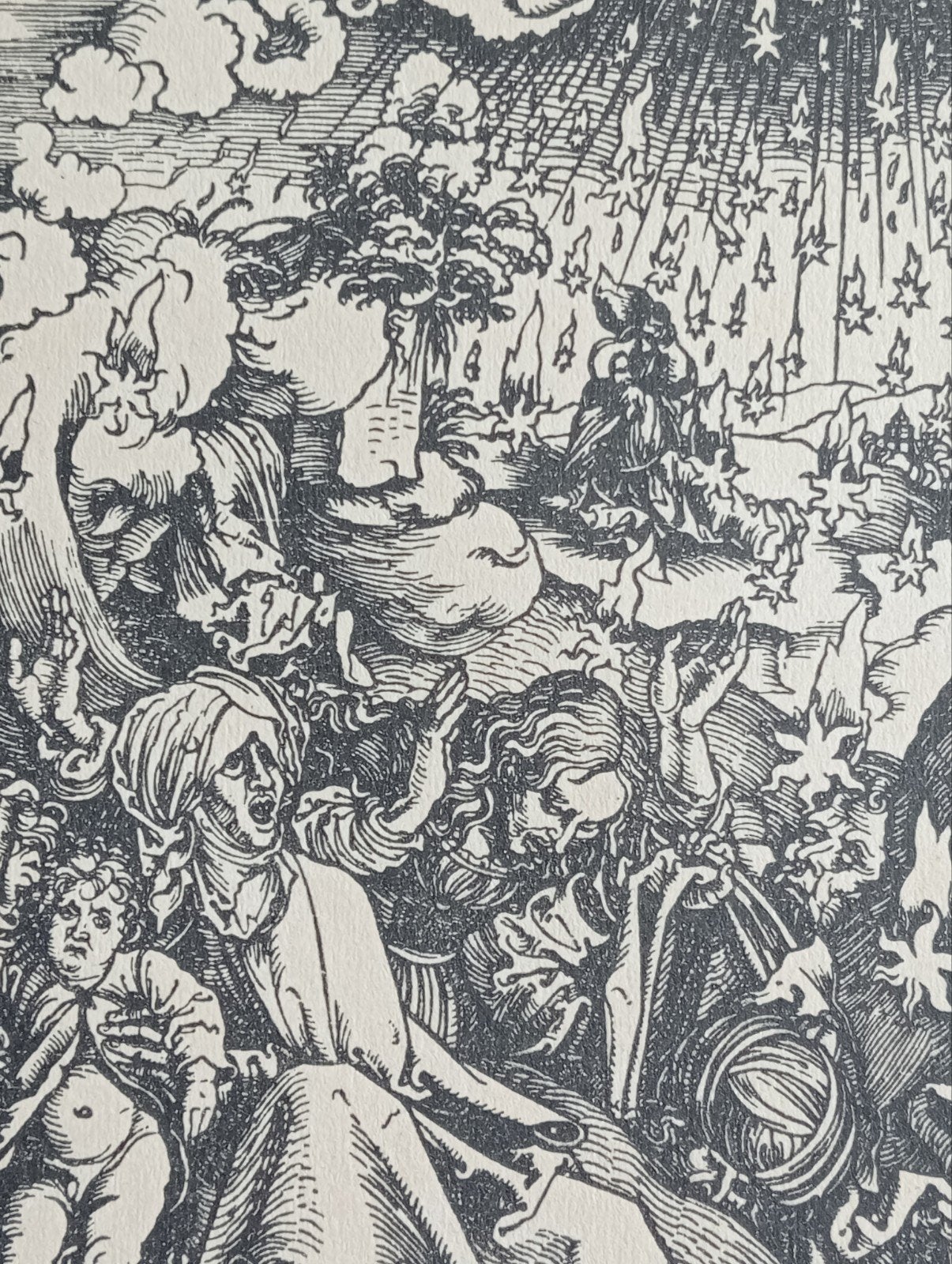 Albrecht Dürer Der Sternenfall prent jaren 30-50, Antiek en Kunst, Ophalen of Verzenden