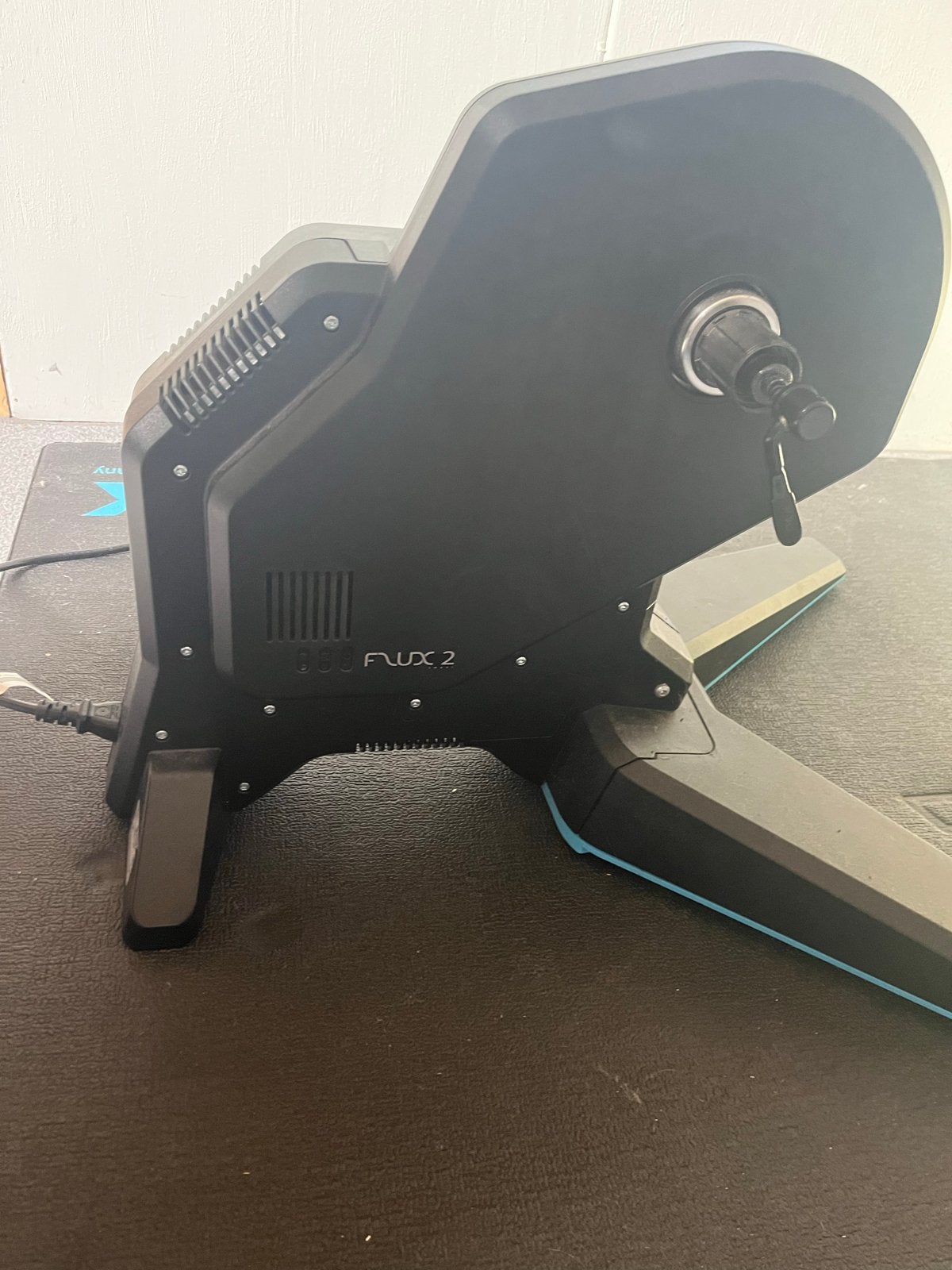 Tacx Flux 2 Smart T2980 fietstrainer, Aluminium, Zo goed als nieuw, Meer dan 20 versnellingen, 53 tot 57 cm