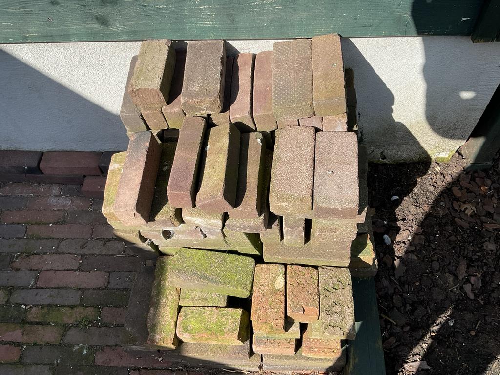 Restpartij klinkers, Ophalen, Zo goed als nieuw, Beton, Klinkers
