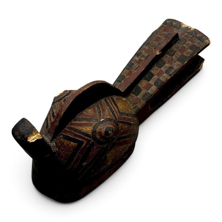 Twee West-Afrikaanse houten maskers, Afrika, Ophalen of Verzenden, Masker, Hout