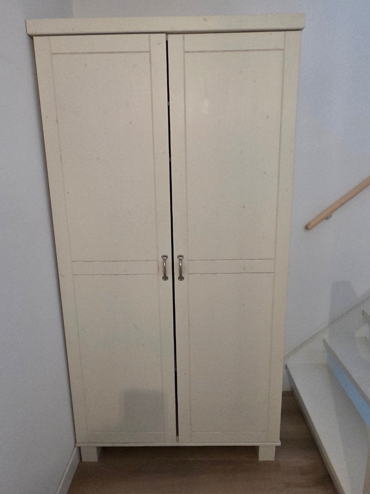 Houten kledingkast, Ophalen, Gebruikt, 100 tot 150 cm, 150 tot 200 cm