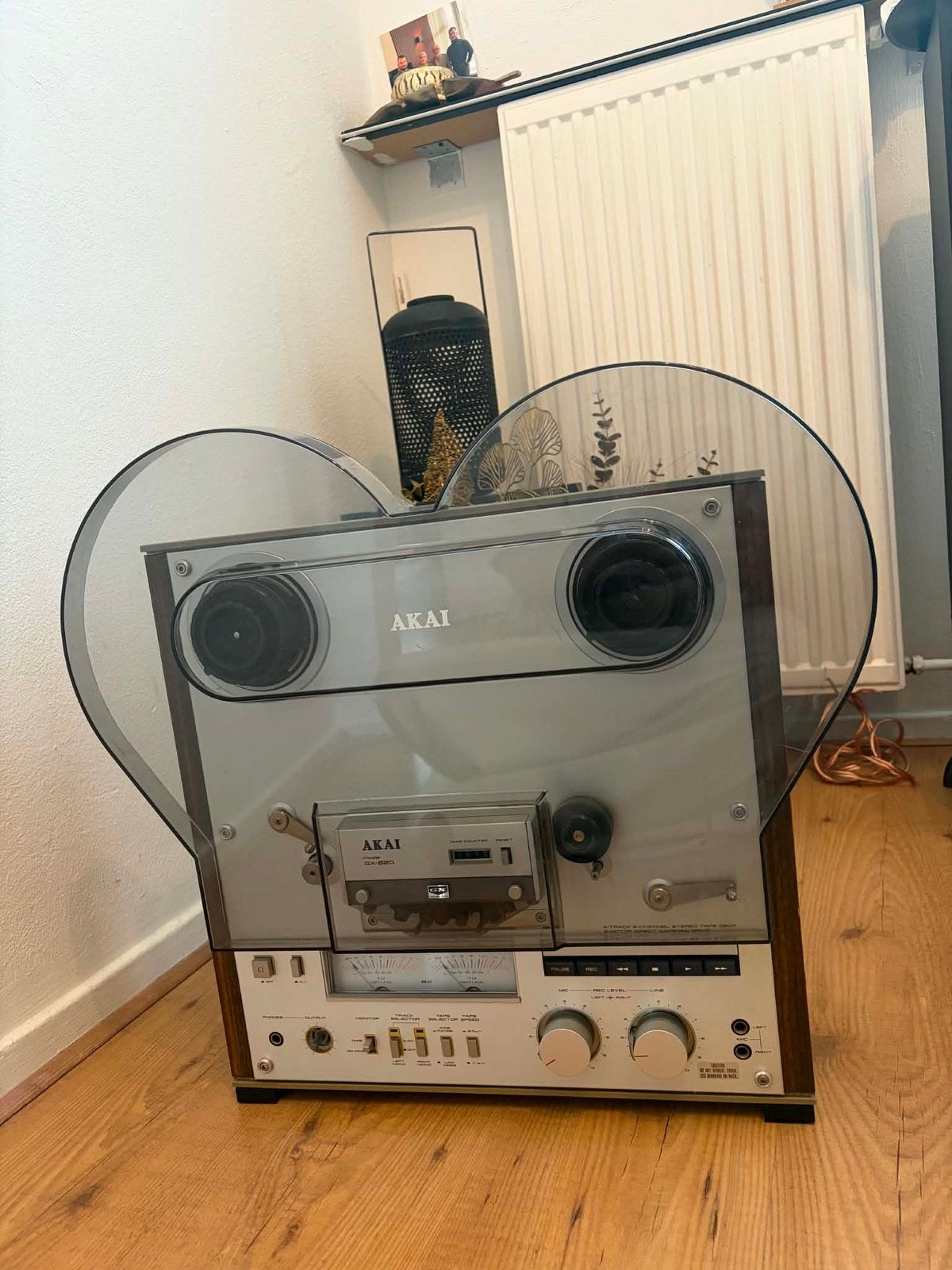 Akai Stofkap / Reel Cover, Audio, Tv en Foto, Bandrecorders, Ophalen of Verzenden, Onderdeel, Met stofkap