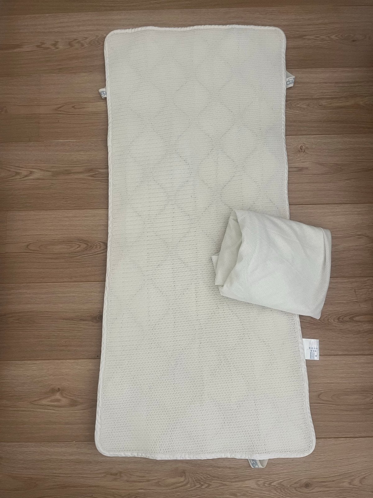 Aerosleep matrasbeschermer en hoeslaken 120x60, Kinderen en Baby's, Kinderkamer | Beddengoed, Jongetje of Meisje, Matrasbeschermer