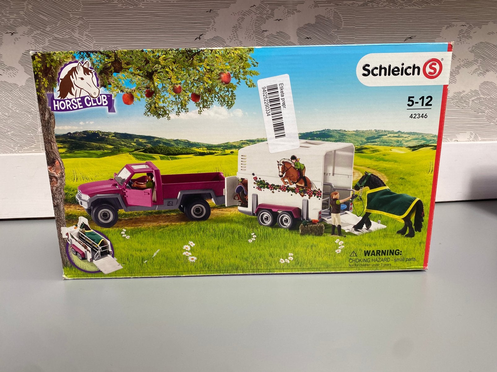 Schleich Horse Club Trailer 42346, Ophalen of Verzenden, Zo goed als nieuw