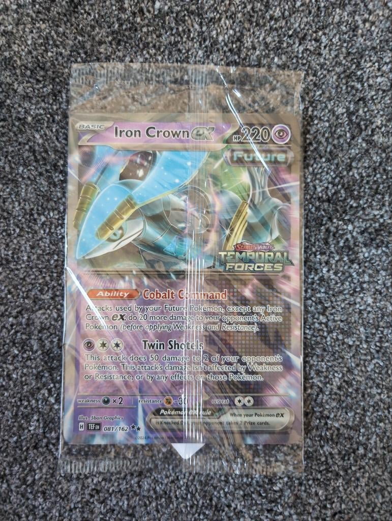 Iron crown ex jumbo card, Ophalen of Verzenden, Zo goed als nieuw