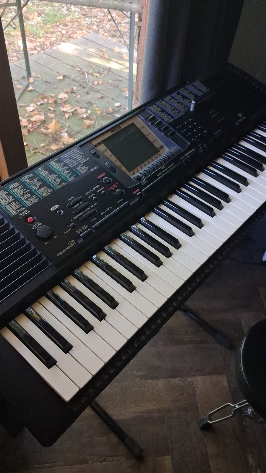 Yamaha keyboard, Muziek en Instrumenten, Ophalen, Yamaha, Met standaard, 61 toetsen